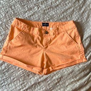 American Eagle midi shorts - size 12 - peach/orange color